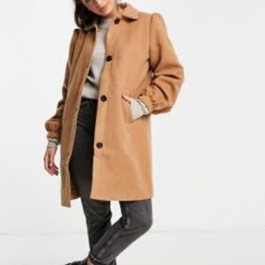 Tan Tailored Coat